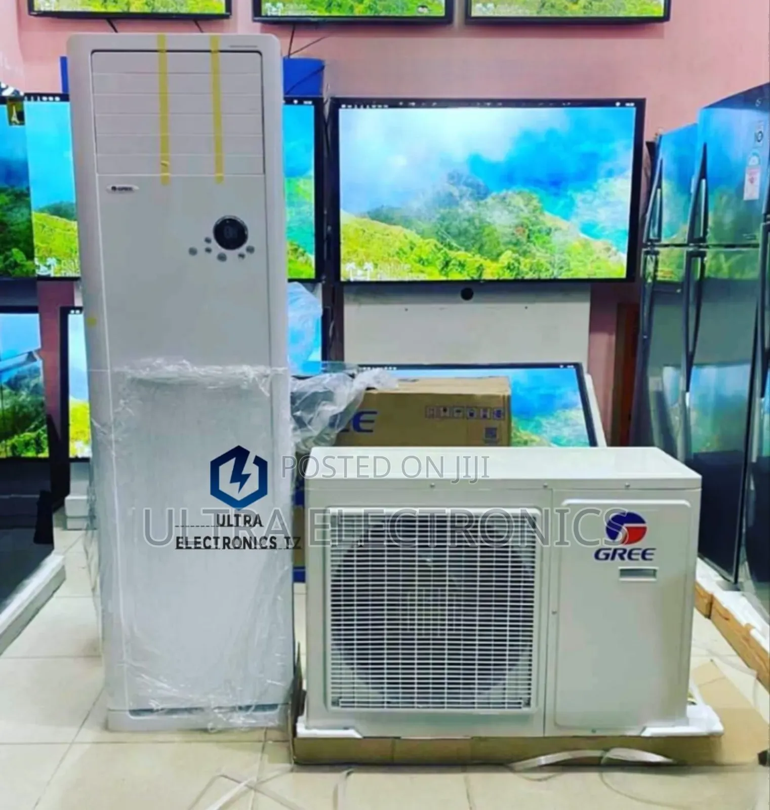 Gree Floor-Standing Inverter Air Conditioner Ac 36000 Btu / 36 Btu