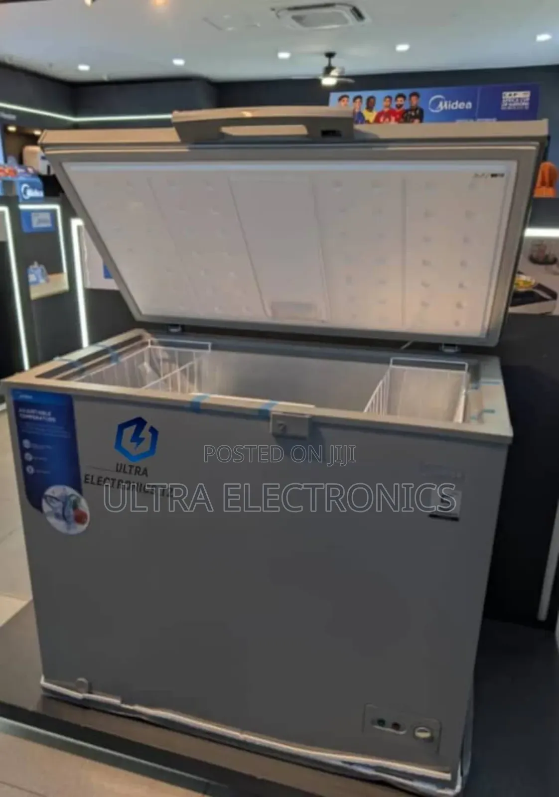 Midea Chest Freezer 249ltrs Grey 
Mdrc345fzg43