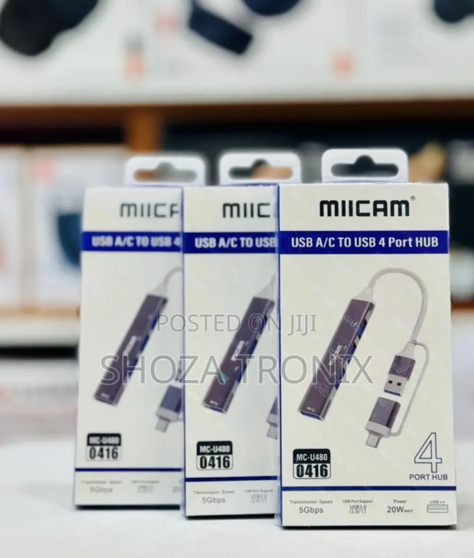 Miicam Type C/ Usb Hub 5 Port