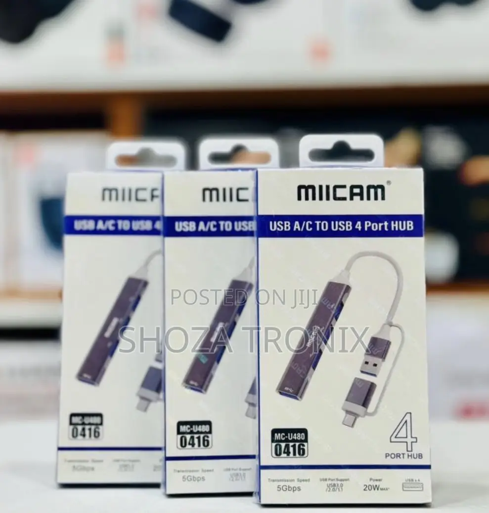 Miicam Type C/ Usb Hub 5 Port