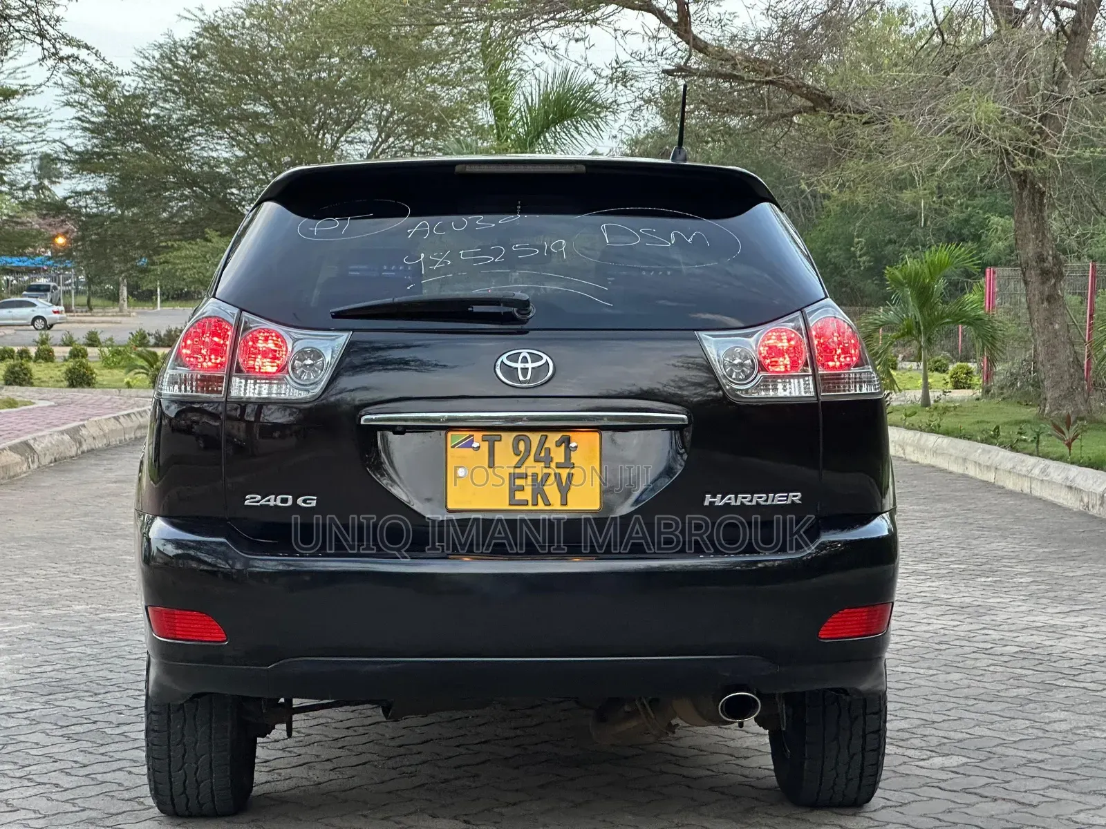 Toyota Harrier 2007 Black