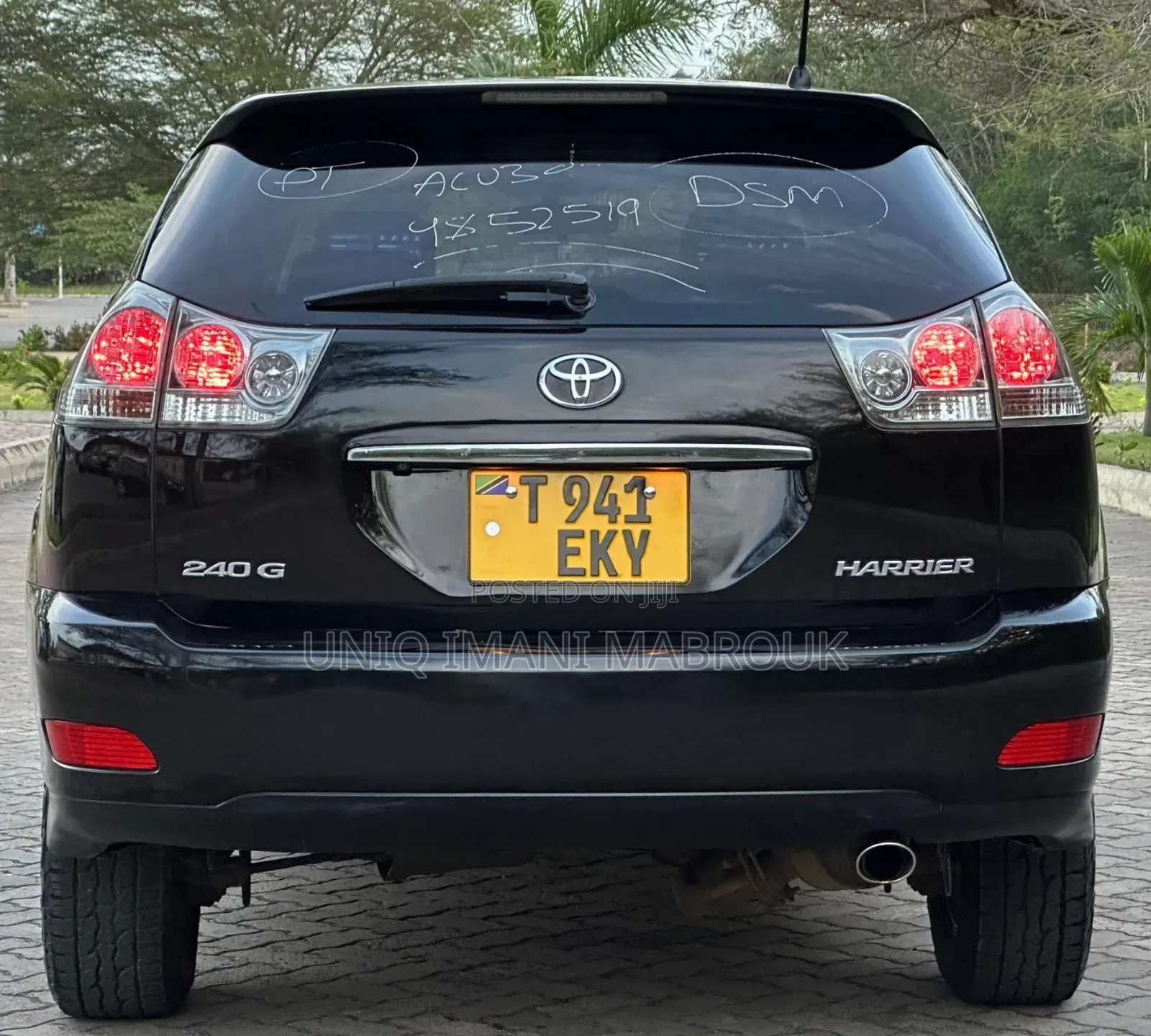 Toyota Harrier 2007 Black