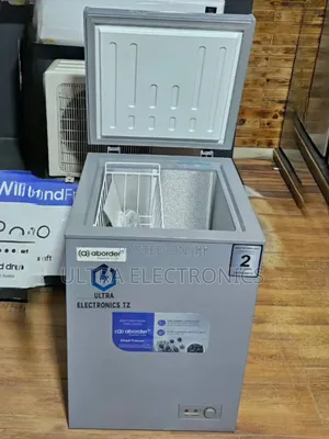 *Aborder Powerful Chest Freezer 
100l 
*Fast Freezing