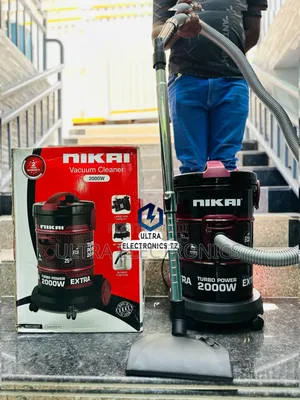 * Nikai Vacuum Cleaner  *.Power:2000watts Capacity: 25l