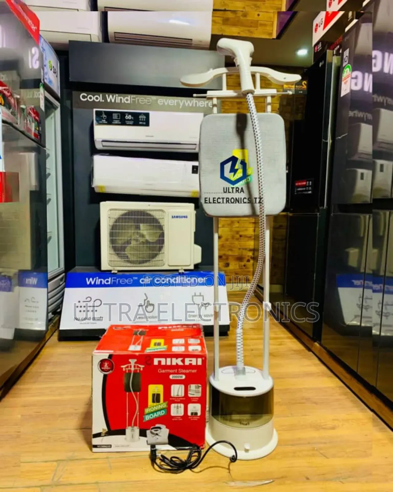 *Nikai Garment Steamer With Ironing Board Pasi Ya Mvuke 2000w 2l