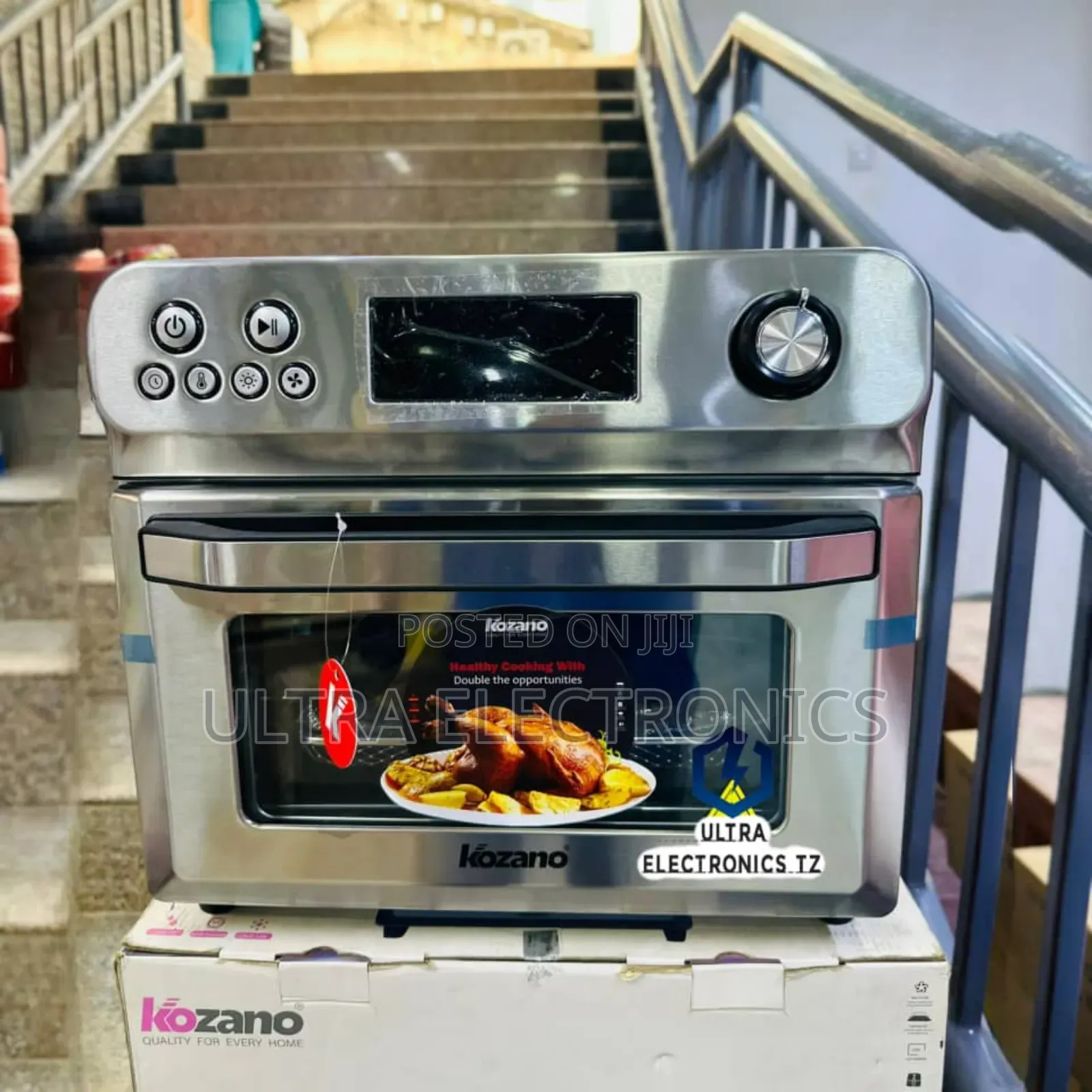 Kozano Air Fryer Toaster Oven Combo 24l Air Fry, Bake, Toast, Roast