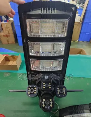 Solar Camera Light No Wifi Needed 3 Lens Camera