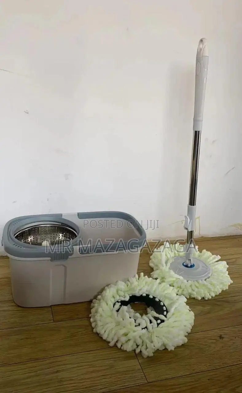 *#Rotary Mop and Bucket W/ Stainless Steel Rotater*