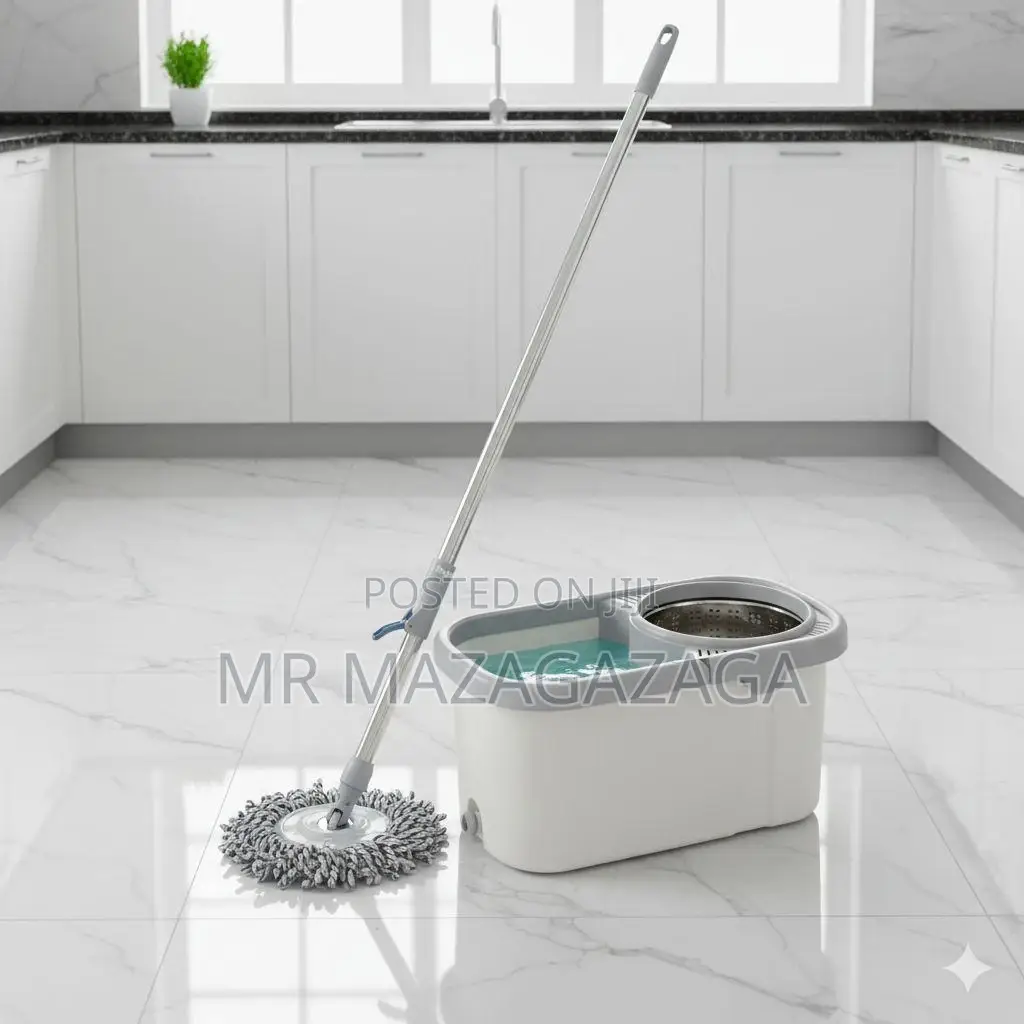 *#Rotary Mop and Bucket W/ Stainless Steel Rotater*
