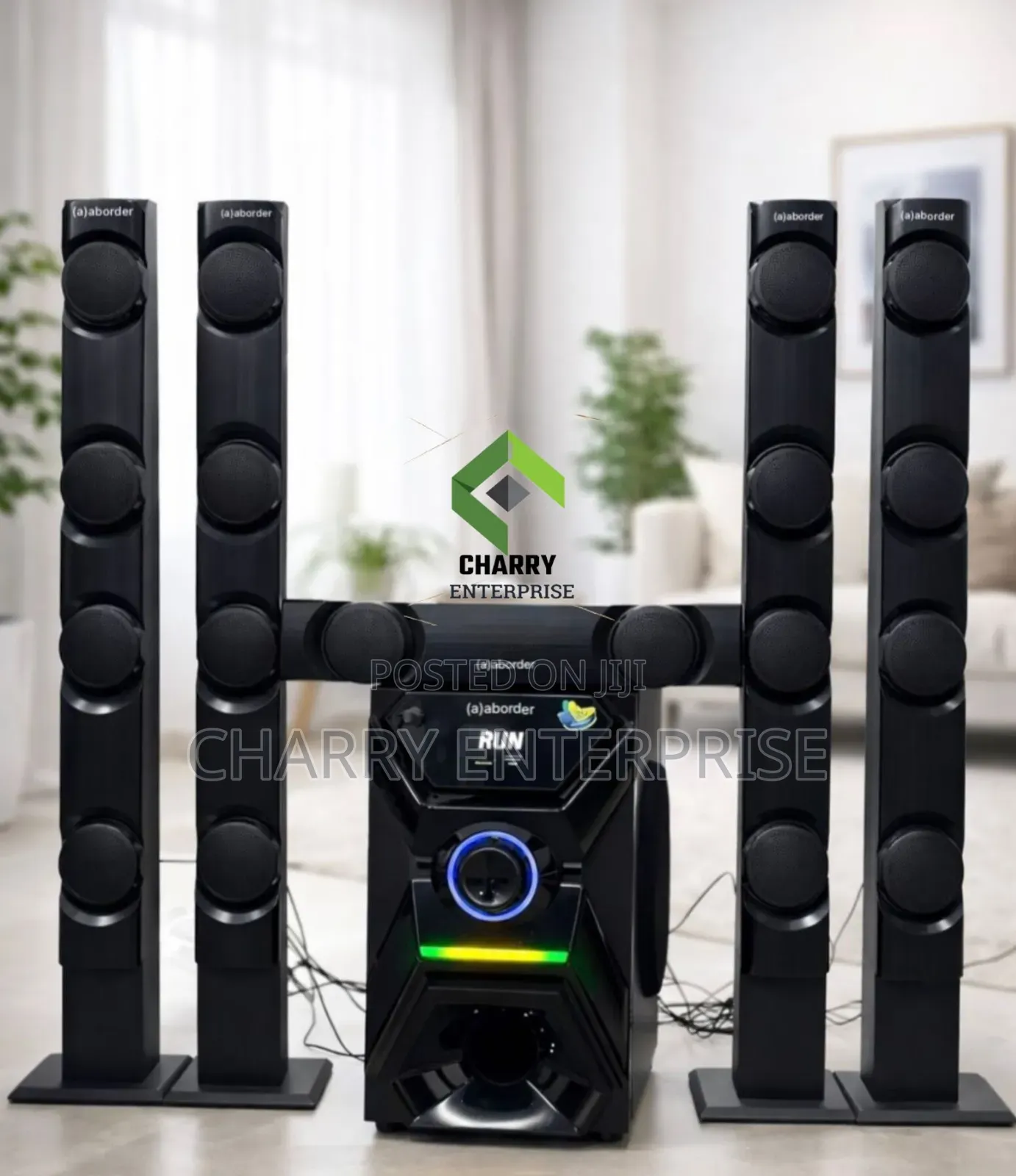 Aborder Subwoofer Home Theater System 5 Speakers
Mziki Mnene
Ab810max