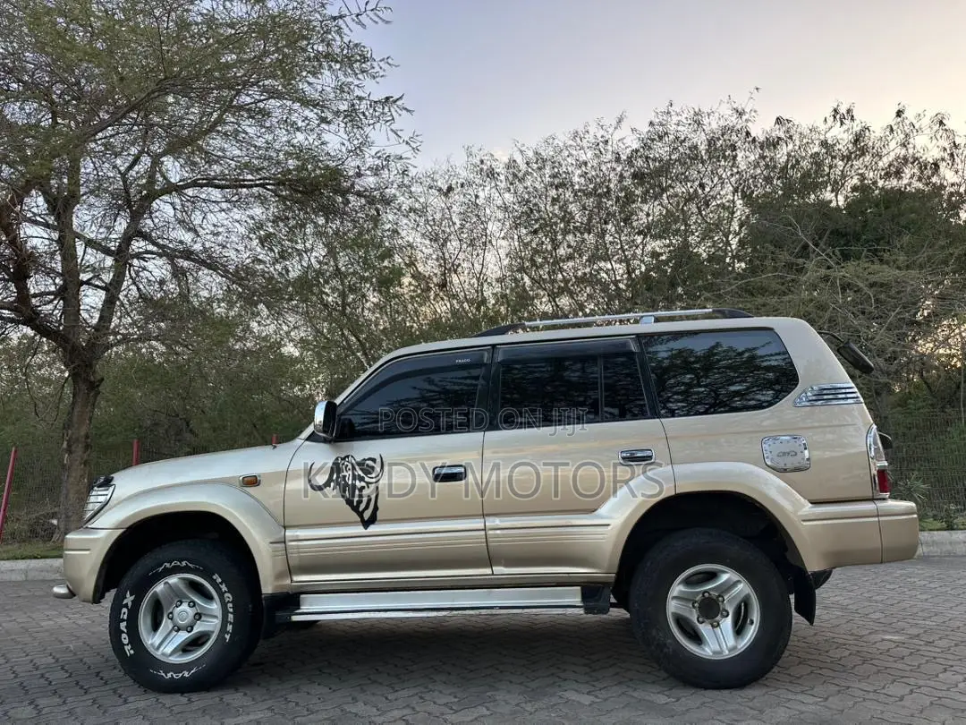 Toyota Land Cruiser Prado 2001 Silver