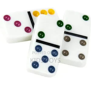 Double Six Color Dot Dominoes
