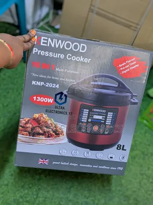 16 in 1 Kenwood Pressure Cooker Made in Uk 8l Digital Display
1300w