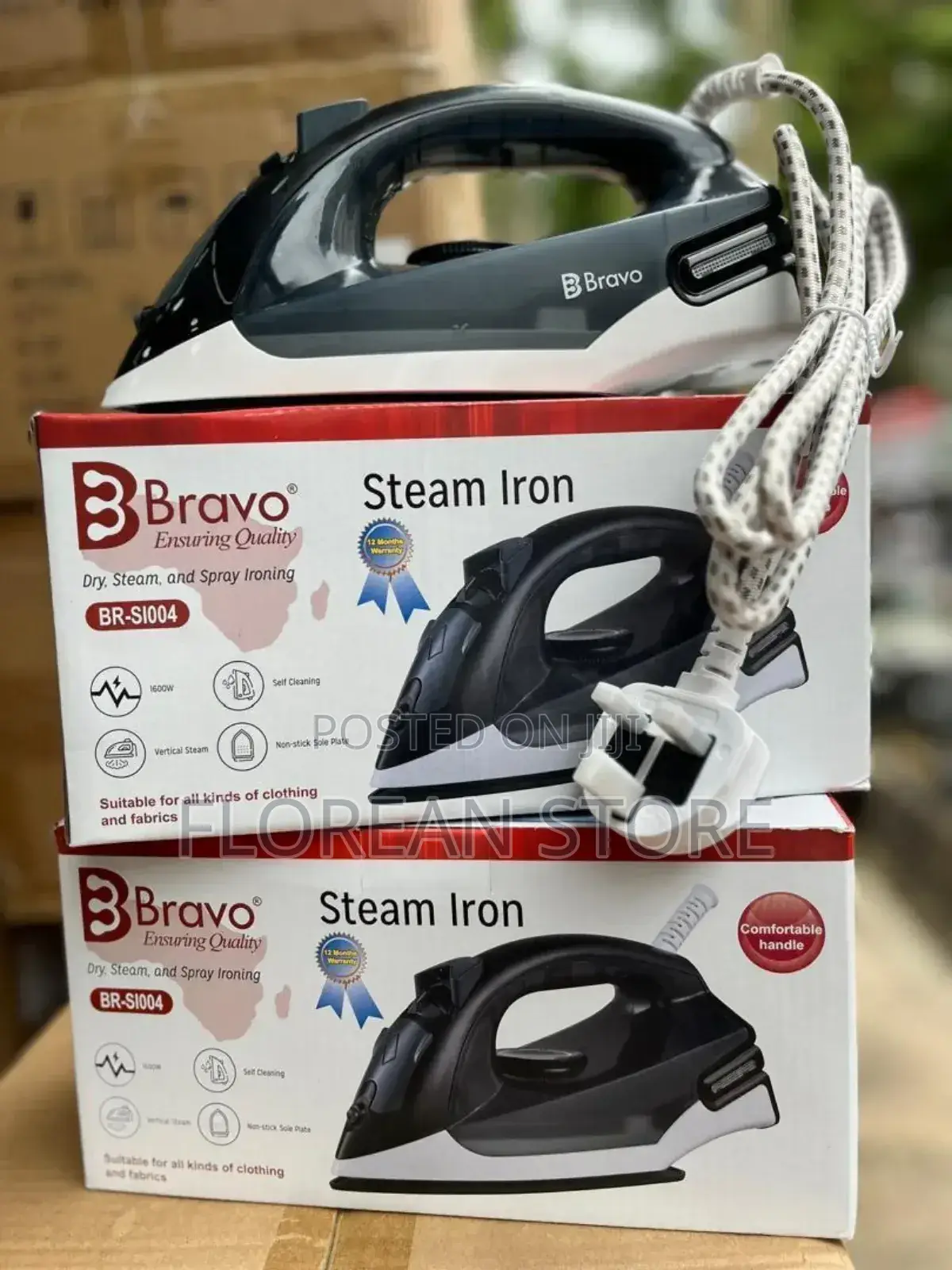 Bravo Steam Iron/Pasi Ya Maji