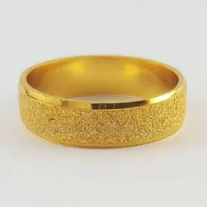 Golden-Coloured Stainless Steel Finger Ring