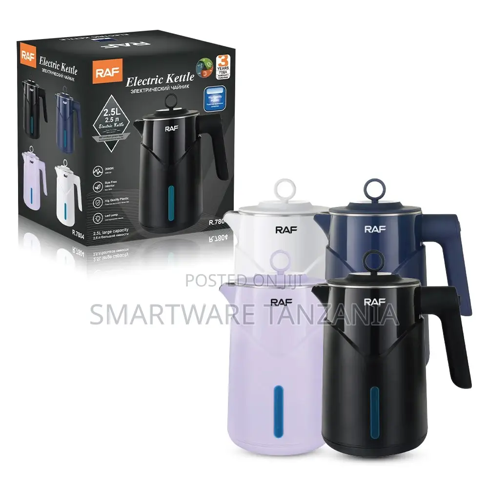 Raf R.7804 2.5l Kettle Collection 2000w Bpa-Free 4 Colors Led