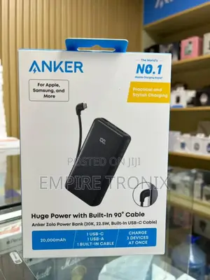 Anker Zolo Power Bank 20,000mah 22.5w - A110e