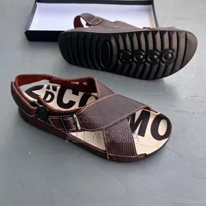 Men's Sandals Ecco Material Leather New Design