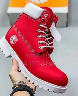 Special Valentines Boots Timberland Red Color