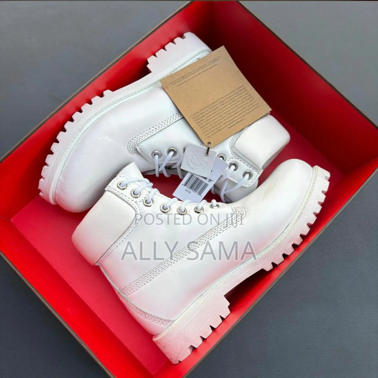 Special Valentines Boots Timberland Red Color