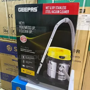 Geepas Wet and Dry Vacuum Cleaner 25-Liters With Blower