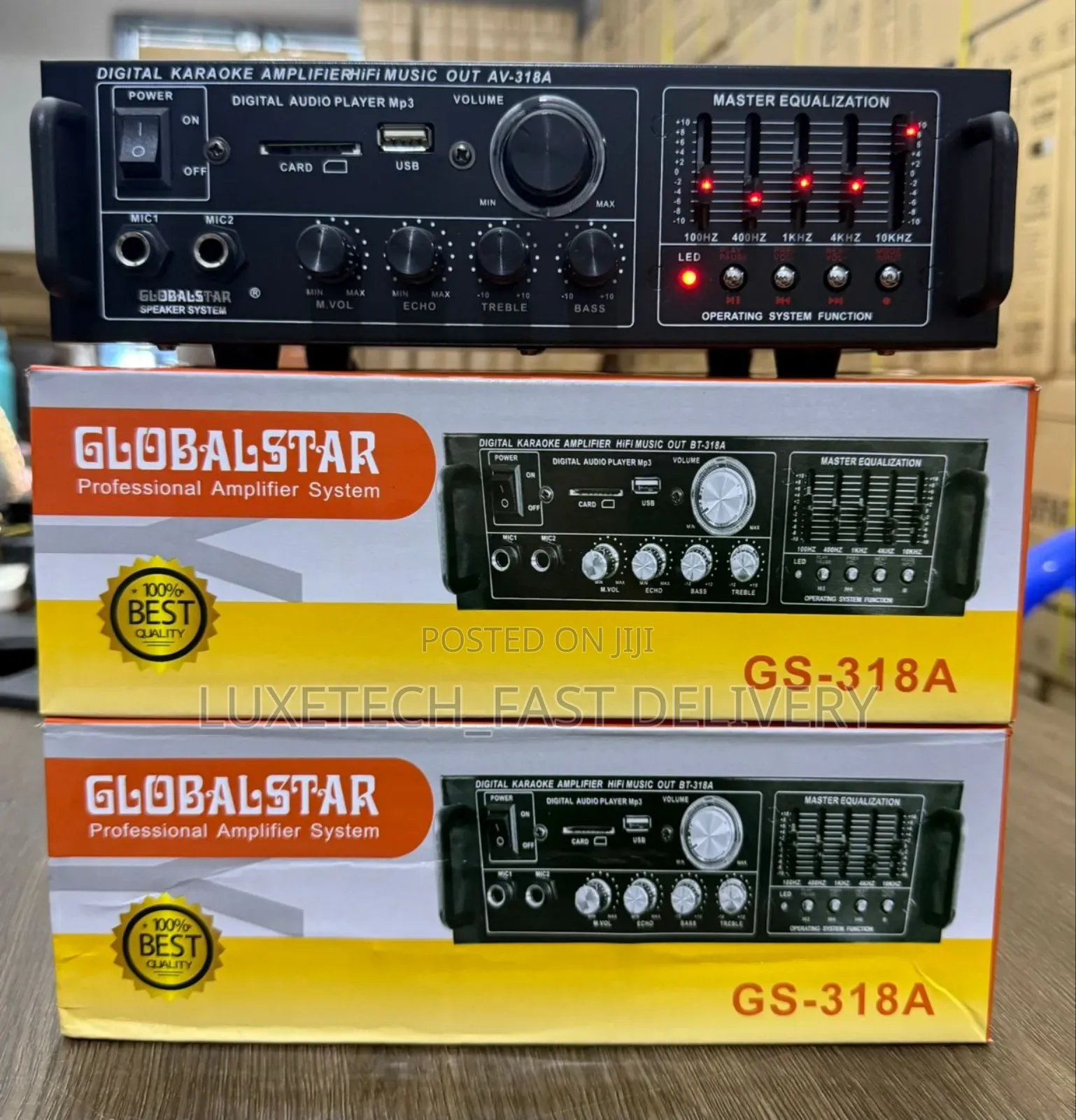 Globalstar Professional Karaoke Amplifier System