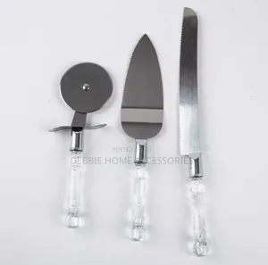 Three-Piece Wedding Knives.
