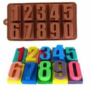 Number Silcone Mold