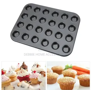 24-Cavity Non-Stick Mini Muffin Pan.