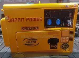 Japan Power Diesel Generator With Remote 6.5kv 7500tr