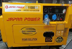 Japan Power Diesel Generator With Remote 5.5kv Ss11000wr