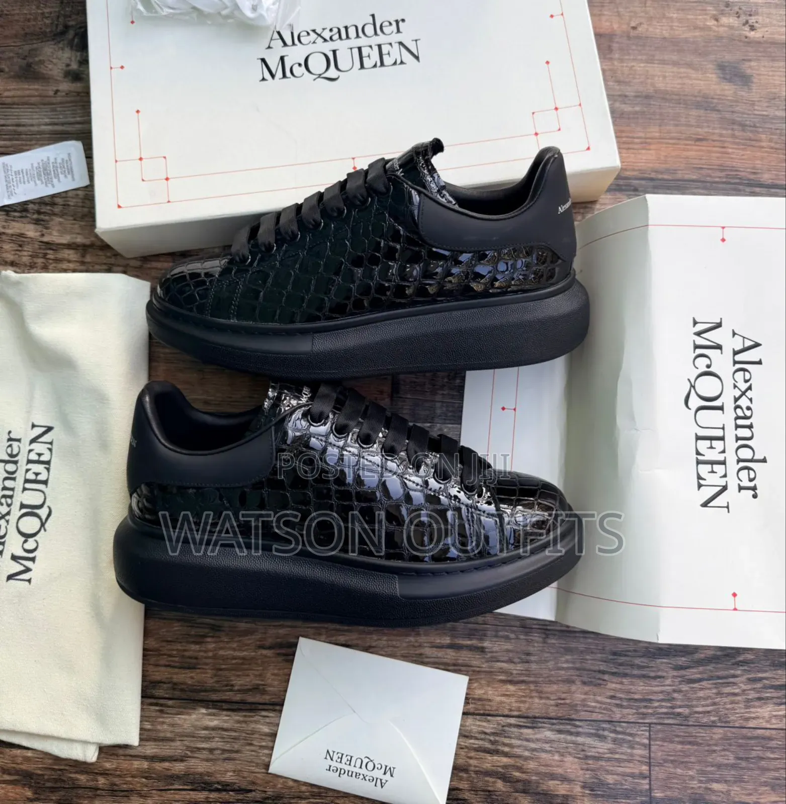Men's Pure Leather Shoes Alexander McQueen Classic