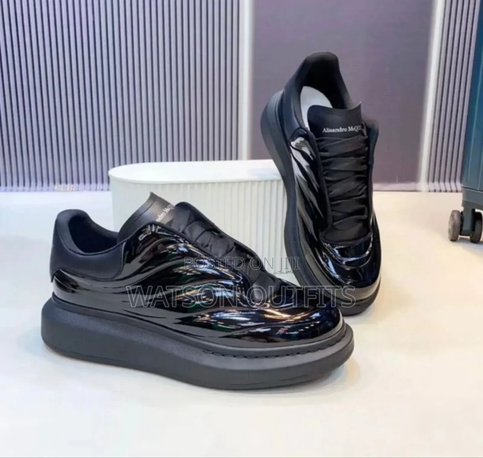 Men's Pure Leather Shoes Alexander McQueen Classic