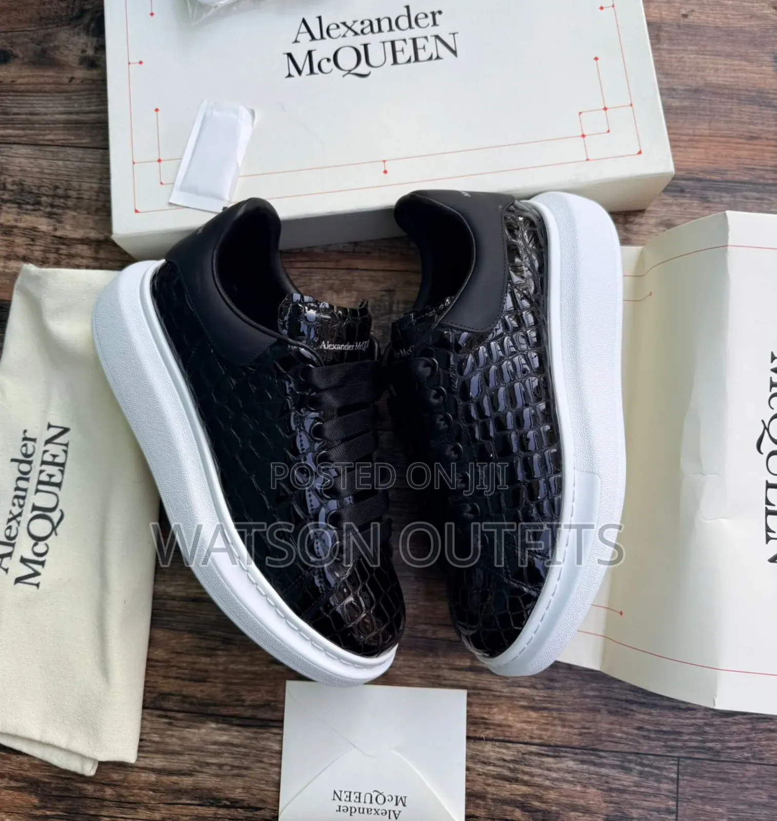 Men's Pure Leather Shoes Alexander McQueen Classic