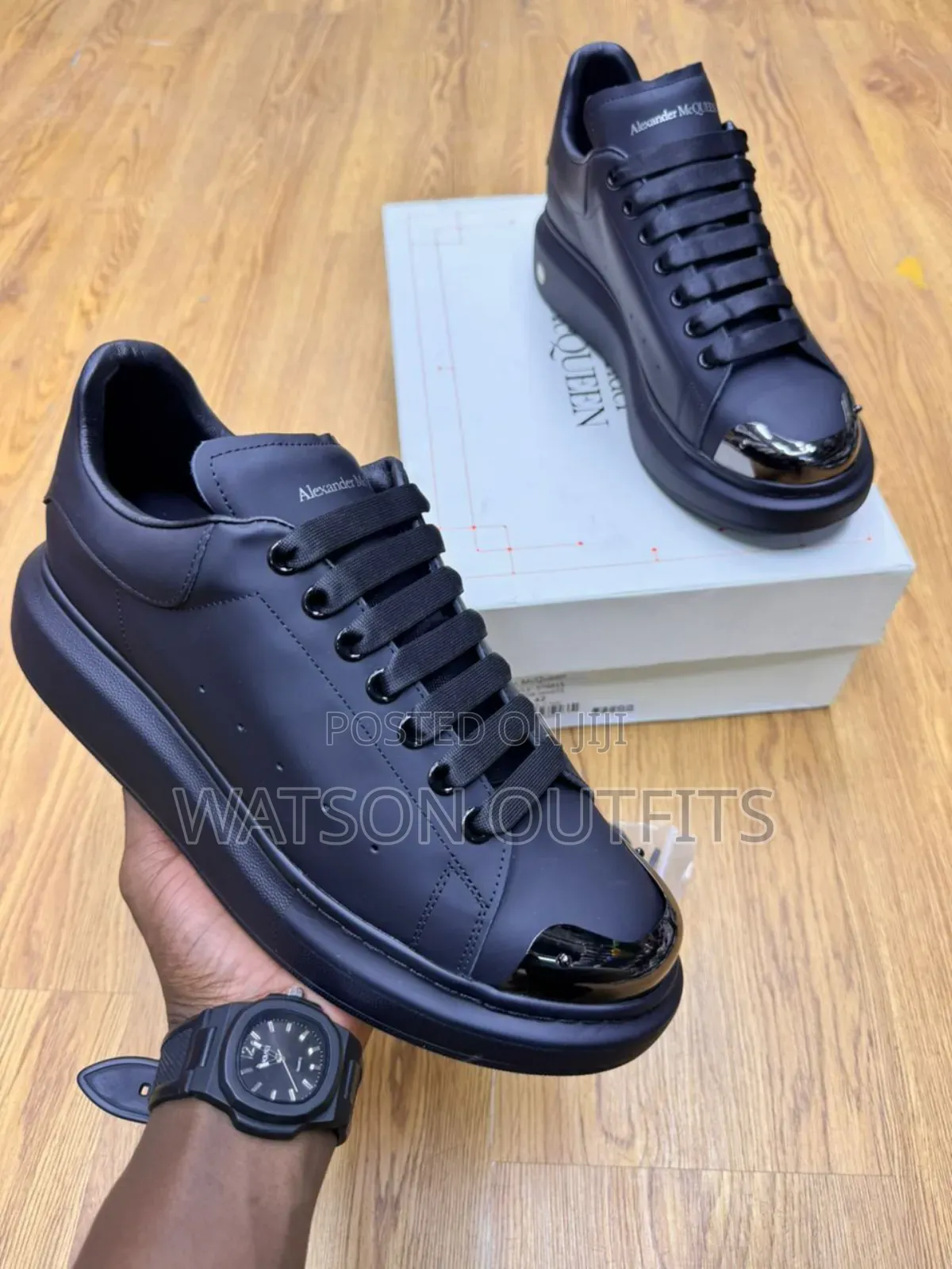 Men's Pure Leather Shoes Alexander McQueen Classic