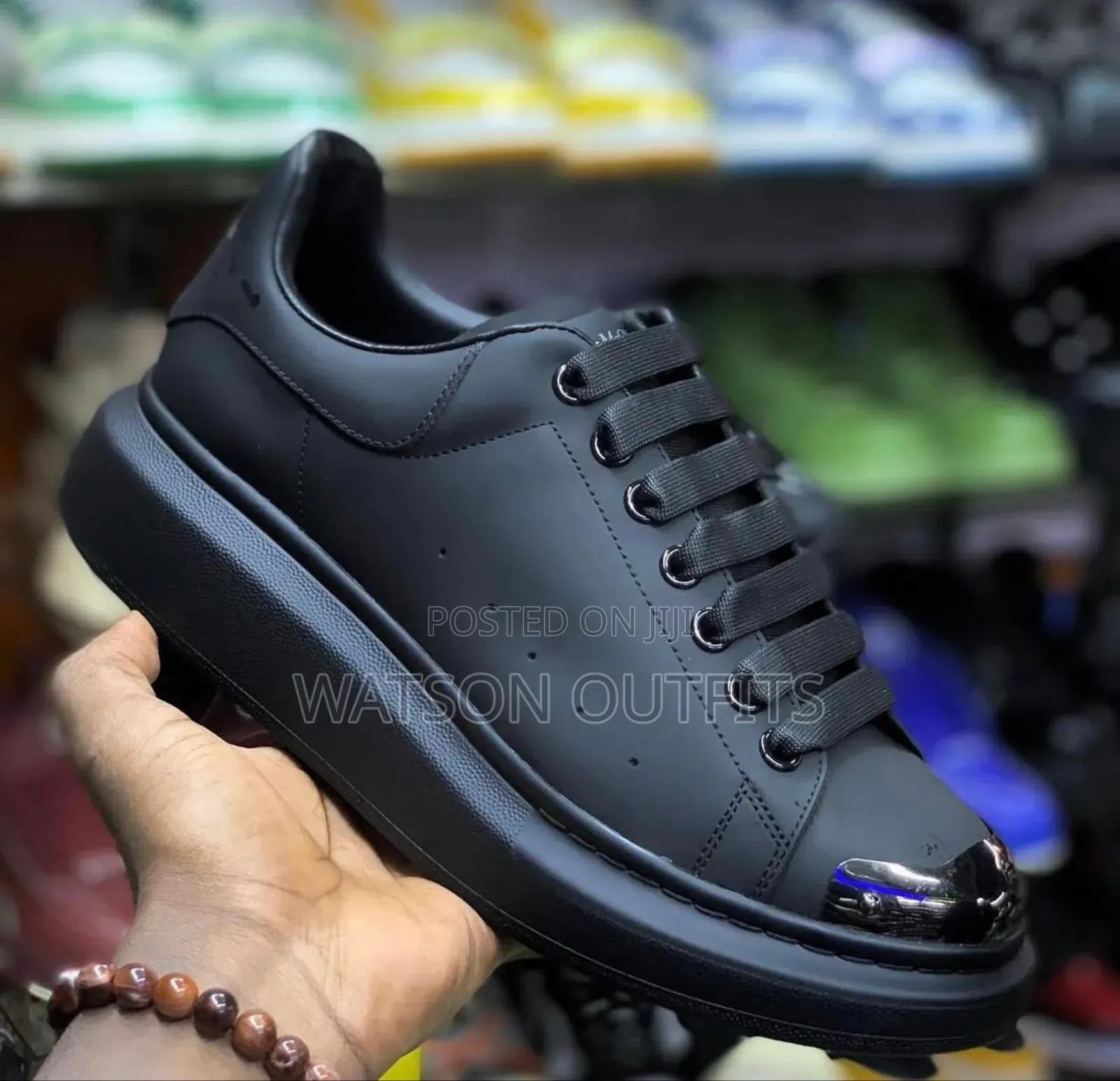 Men's Pure Leather Shoes Alexander McQueen Classic
