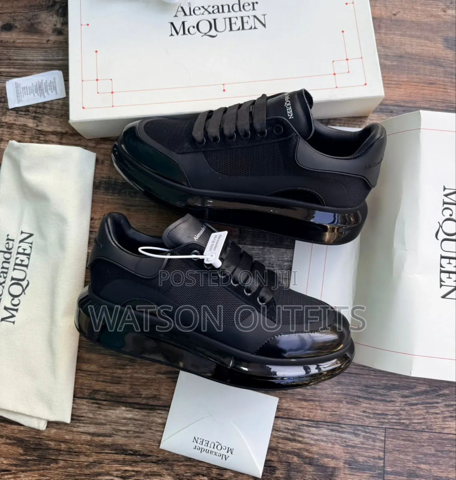 Men's Pure Leather Shoes Alexander McQueen Classic