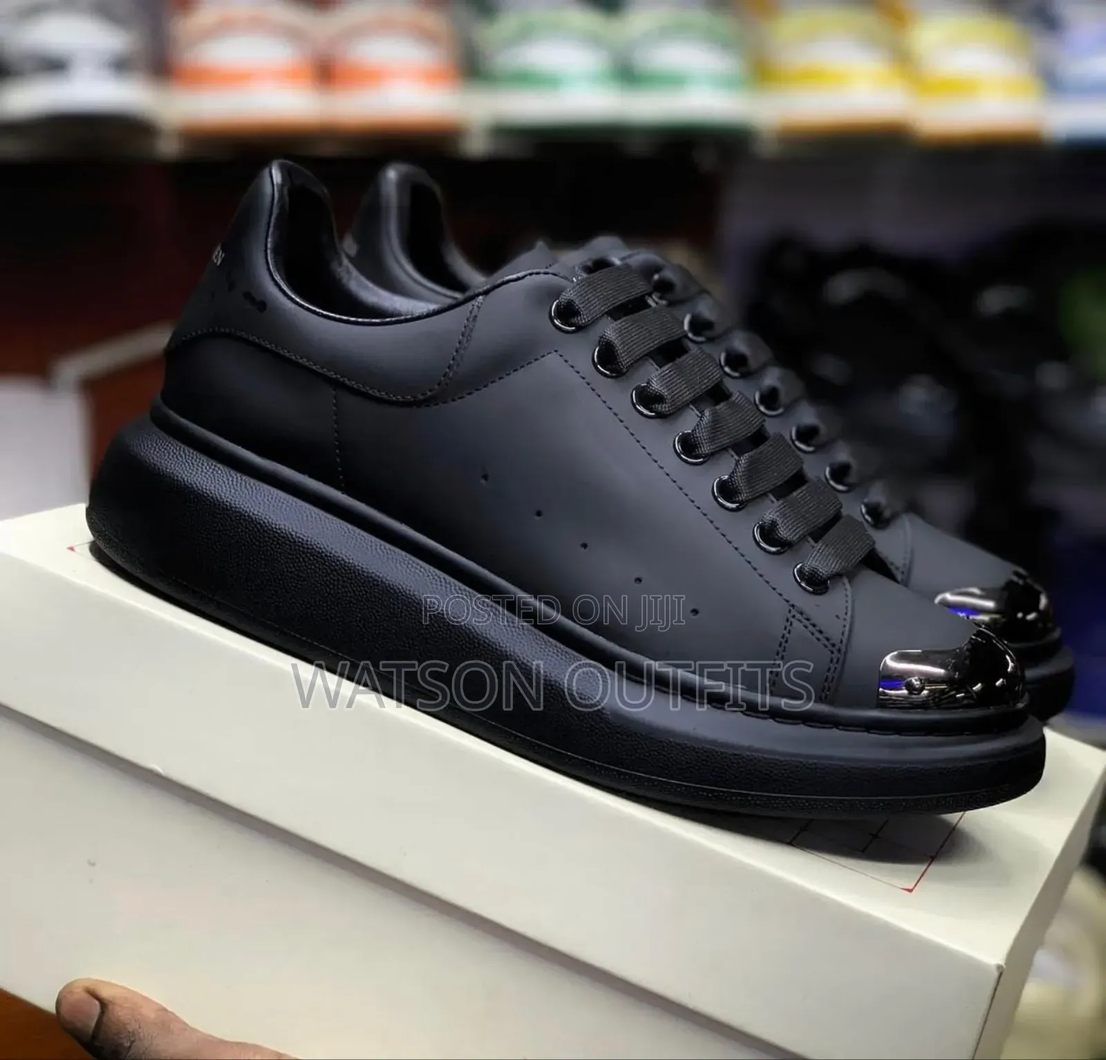 Men's Pure Leather Shoes Alexander McQueen Classic