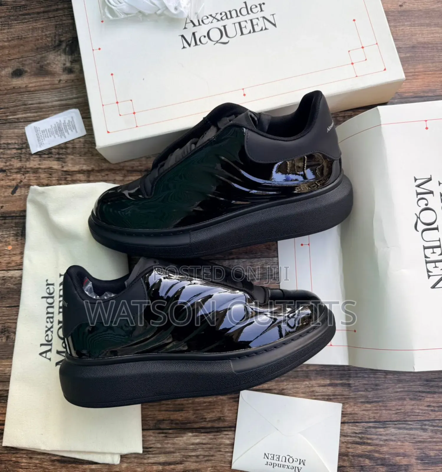 Men's Pure Leather Shoes Alexander McQueen Classic