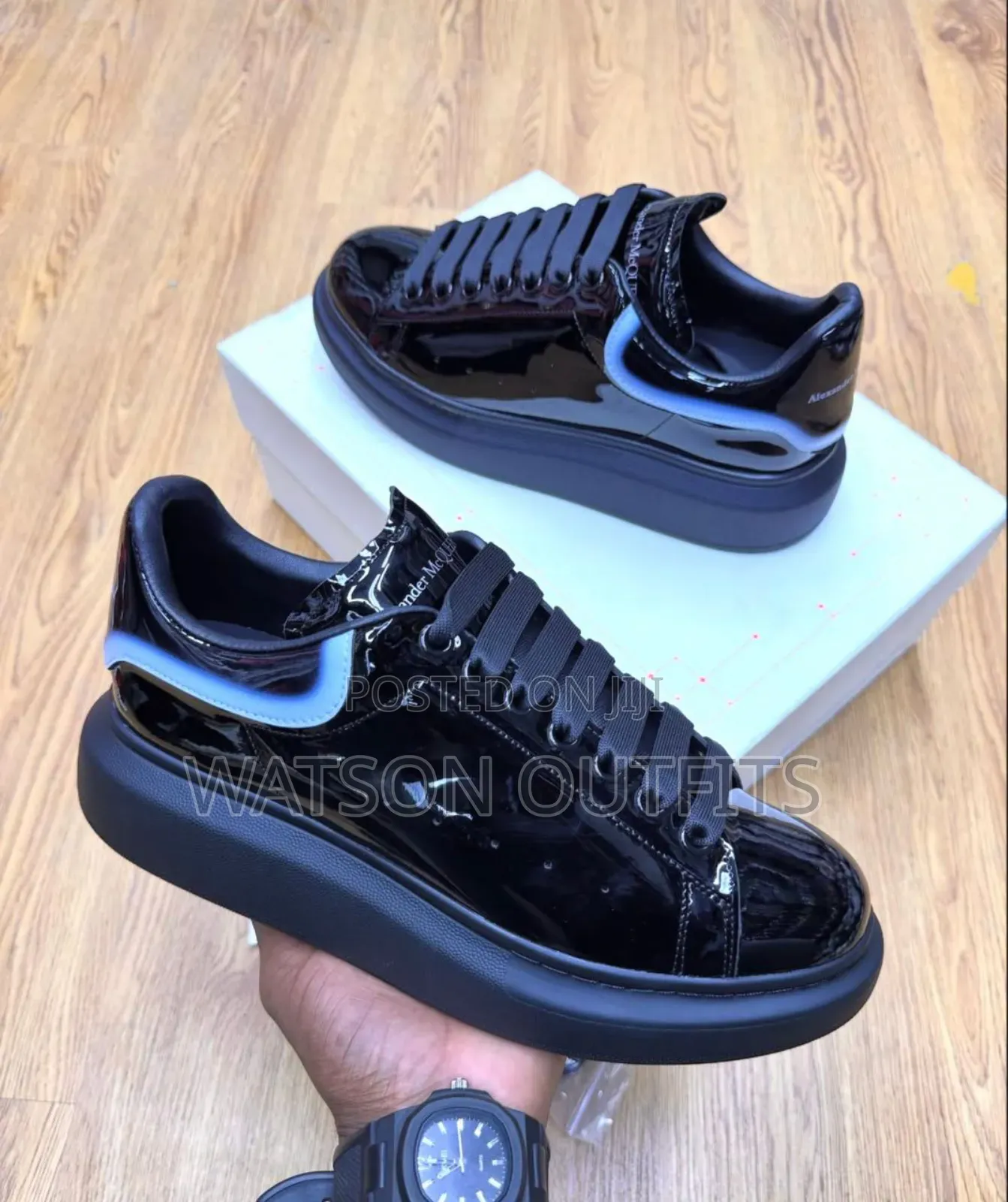 Men's Pure Leather Shoes Alexander McQueen Classic