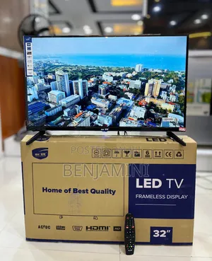  Mr Uk 32” Frameless Ac/Dc Tv