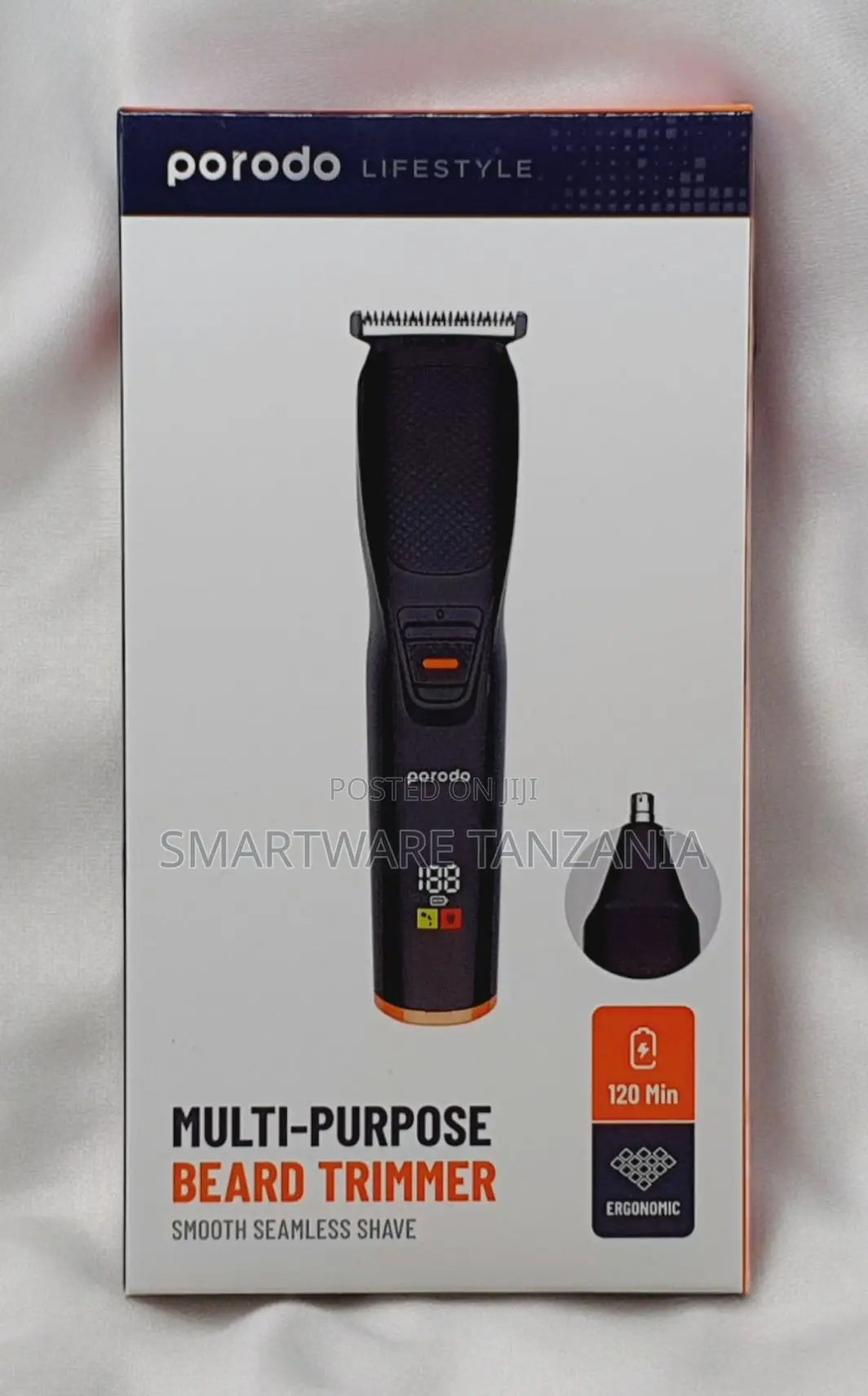 Porodo Multi-Purpose Beard Trimmer 120 Min Seamless Close Shave