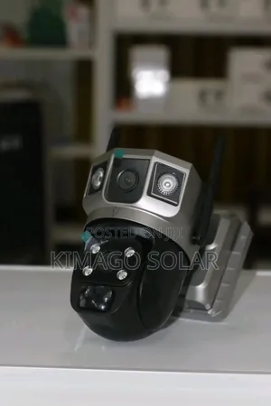PTZ 355° Dual Lens Solar CCTV 8mp 189,999