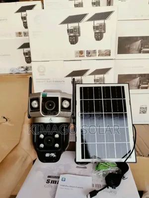 Solar Security Camera 8mp 4g Bei Mpya 189,999