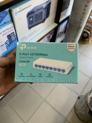 Tp-Link Ls1008 – 8-Port 10/100mbps Desktop Network Switch