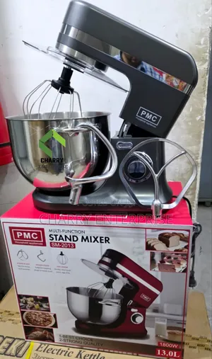 PMC 3beaters Sm2013 Multifunction Stand Mixer 13l Strong Quality 1800w