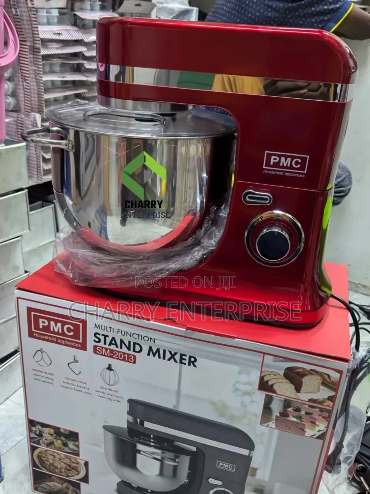 PMC 3beaters Sm2013 Multifunction Stand Mixer 13l Strong Quality 1800w