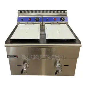 HGF-780 Heavy Duty Commercial Gas Fryer – Dual 18l Tanks