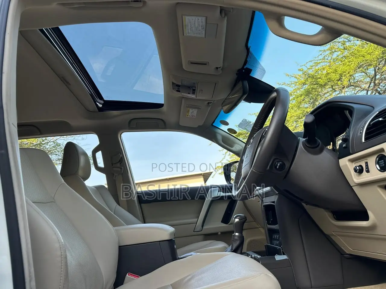 Toyota Land Cruiser Prado 2023 White