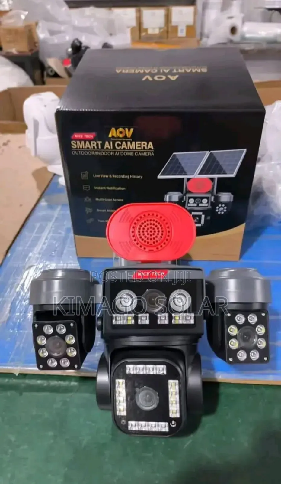 Chaguo Sahihi Kwa Ulinzi Wa Maeneo Makubwa CCTV Camera 4 Lens